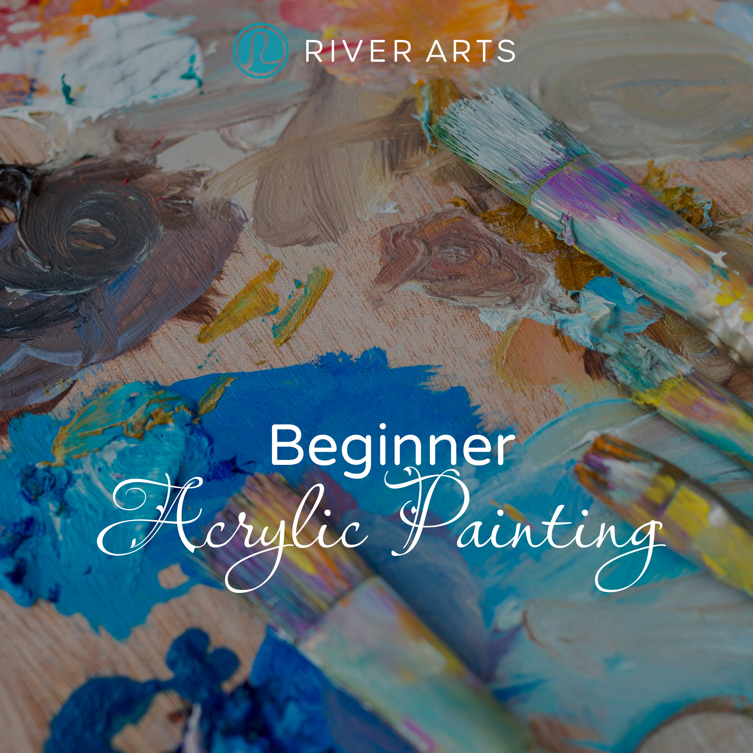 Beginner Acrylic Painting | Session 2 - logo